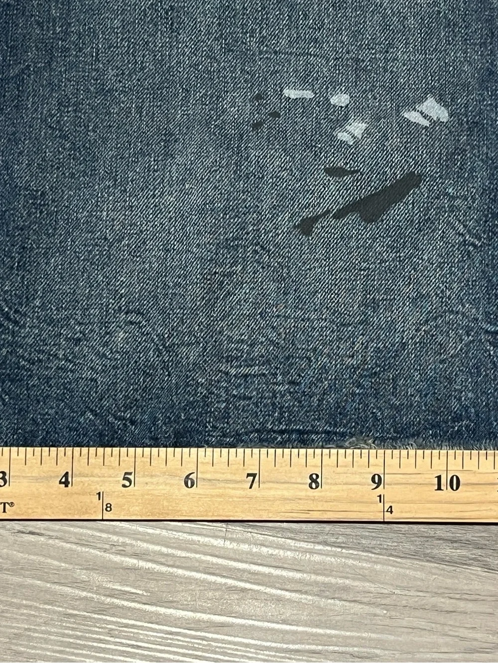 Polo Ralph Lauren Hampton Relaxed Straight Denim Shorts Blue Authentic Mens 46B